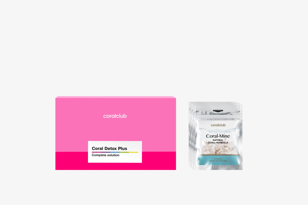 Coral Club - Coral Detox Plus & Coral-Mine, pack + Coral-Mine