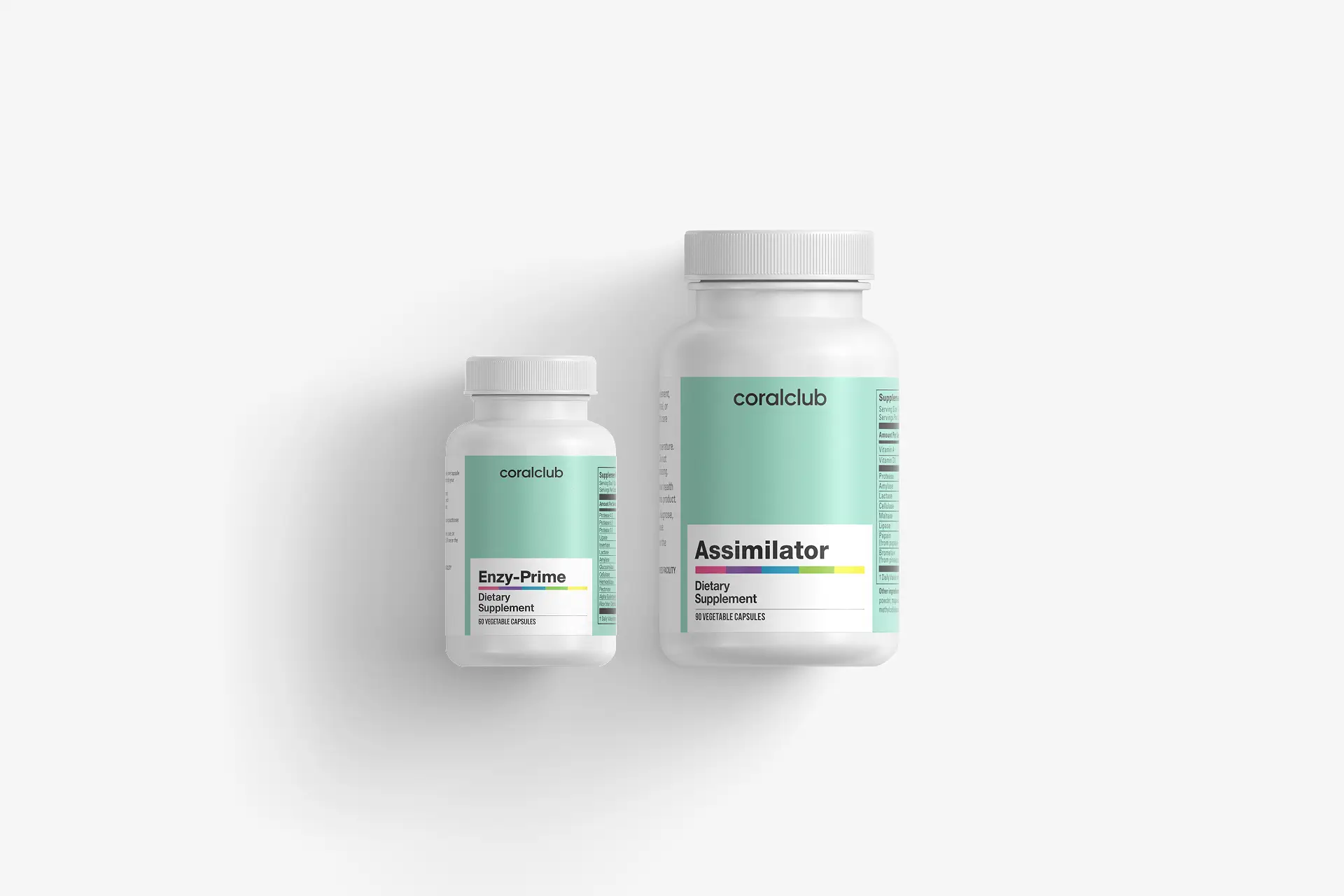 Coral Club - Assimilator + Enzy-Prime, Assimilator, 90 capsule vegetali + Enzy-Prime, 60 capsule vegetali