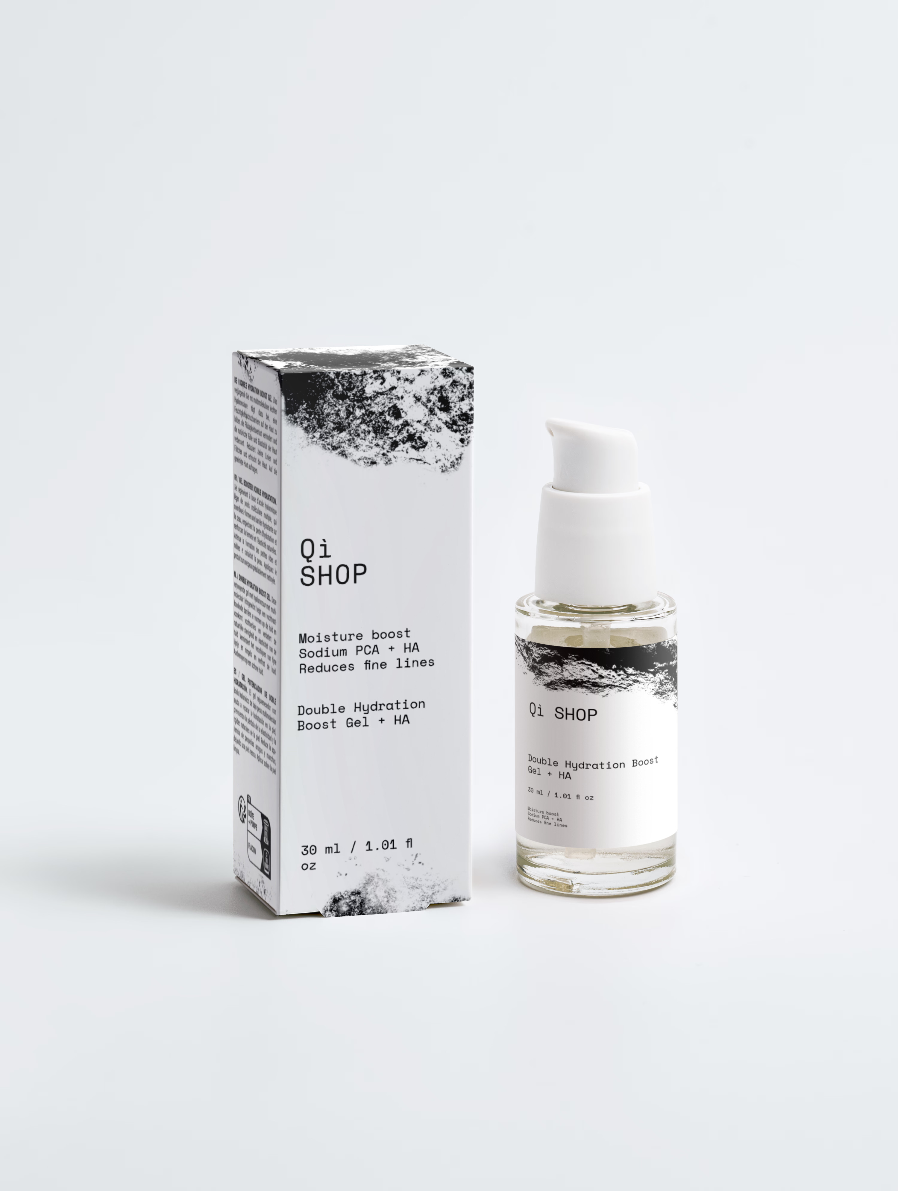 Qì-Shop - Double Hydration Boost Gel + HA, 30 ml