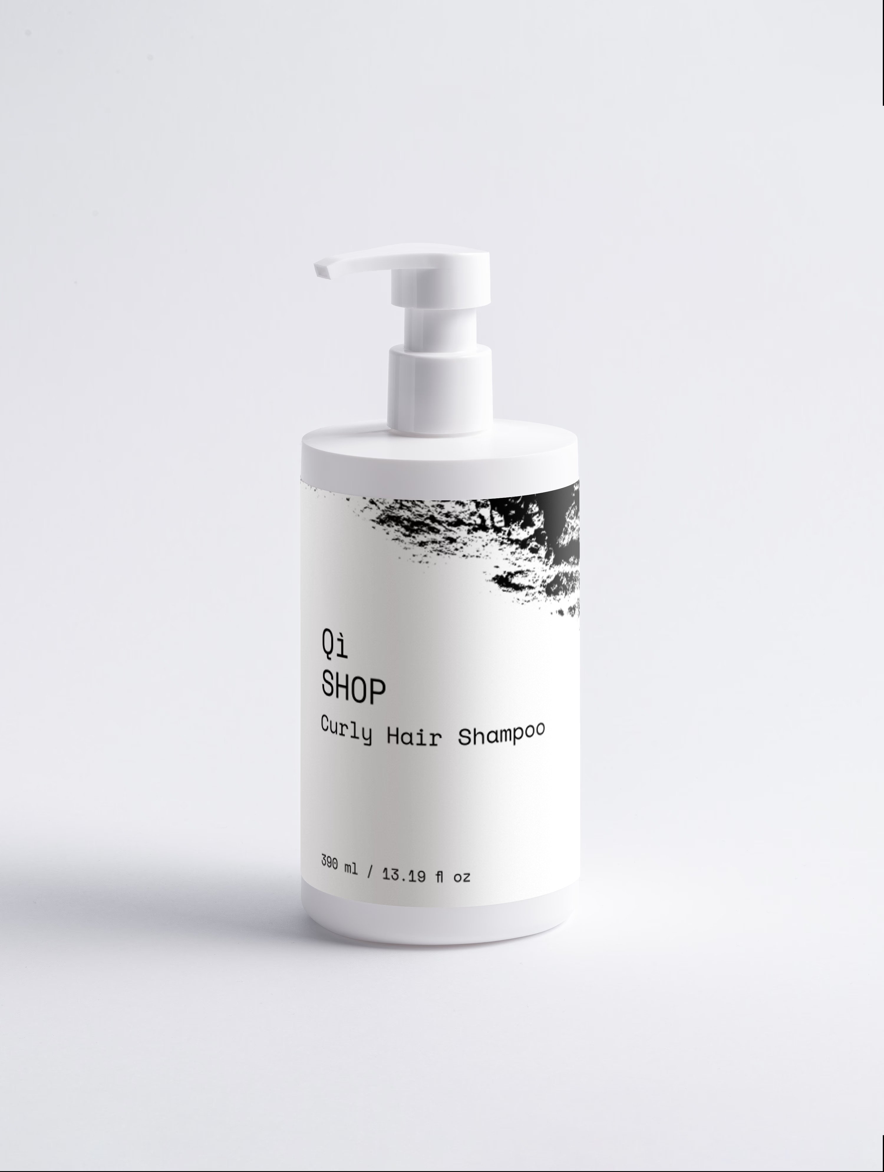 Qì-Shop - Curly Hair Shampoo, 390 ml