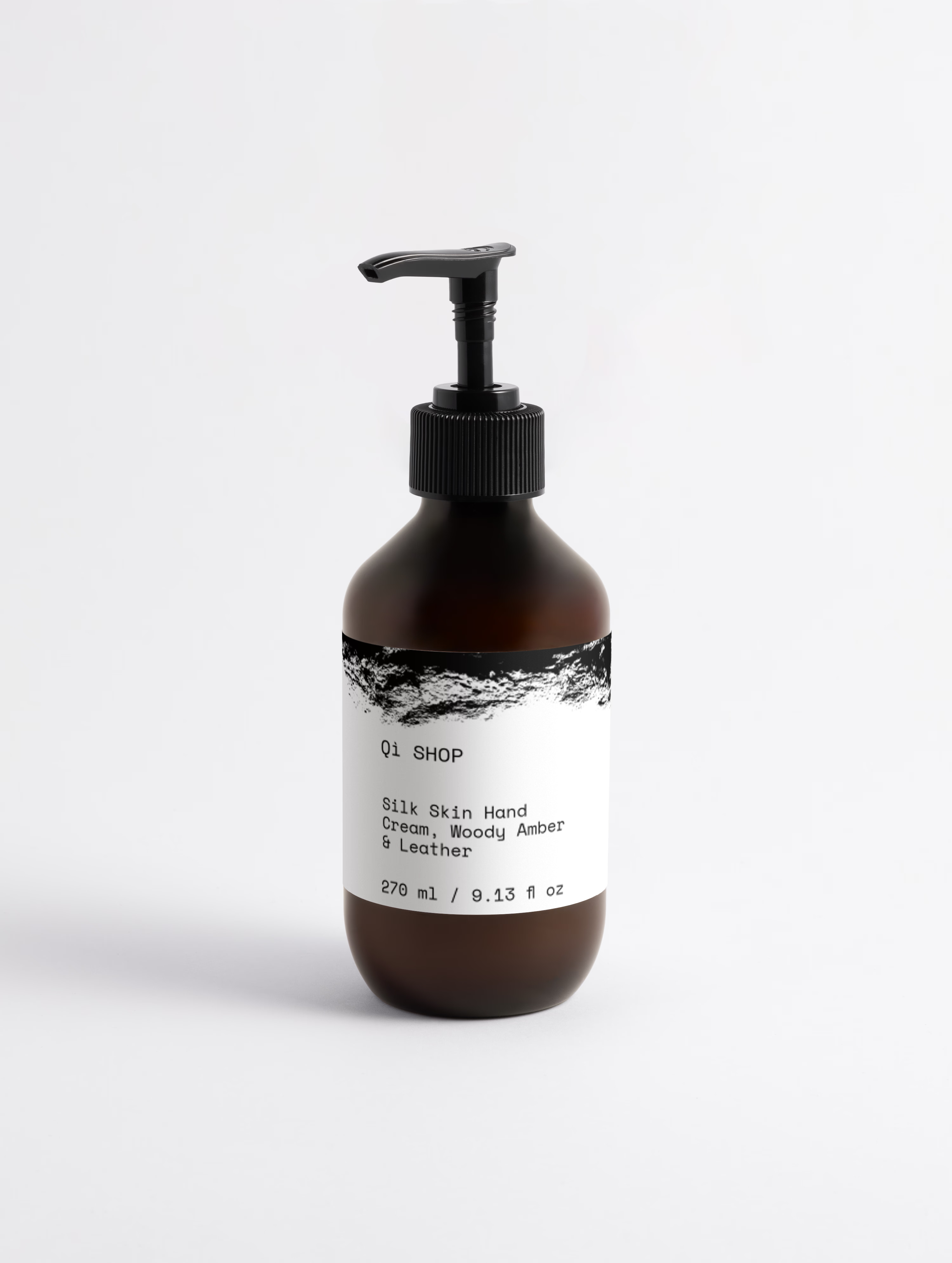 Silk Skin Hand Cream, Woody Amber & Leather, 270 ml