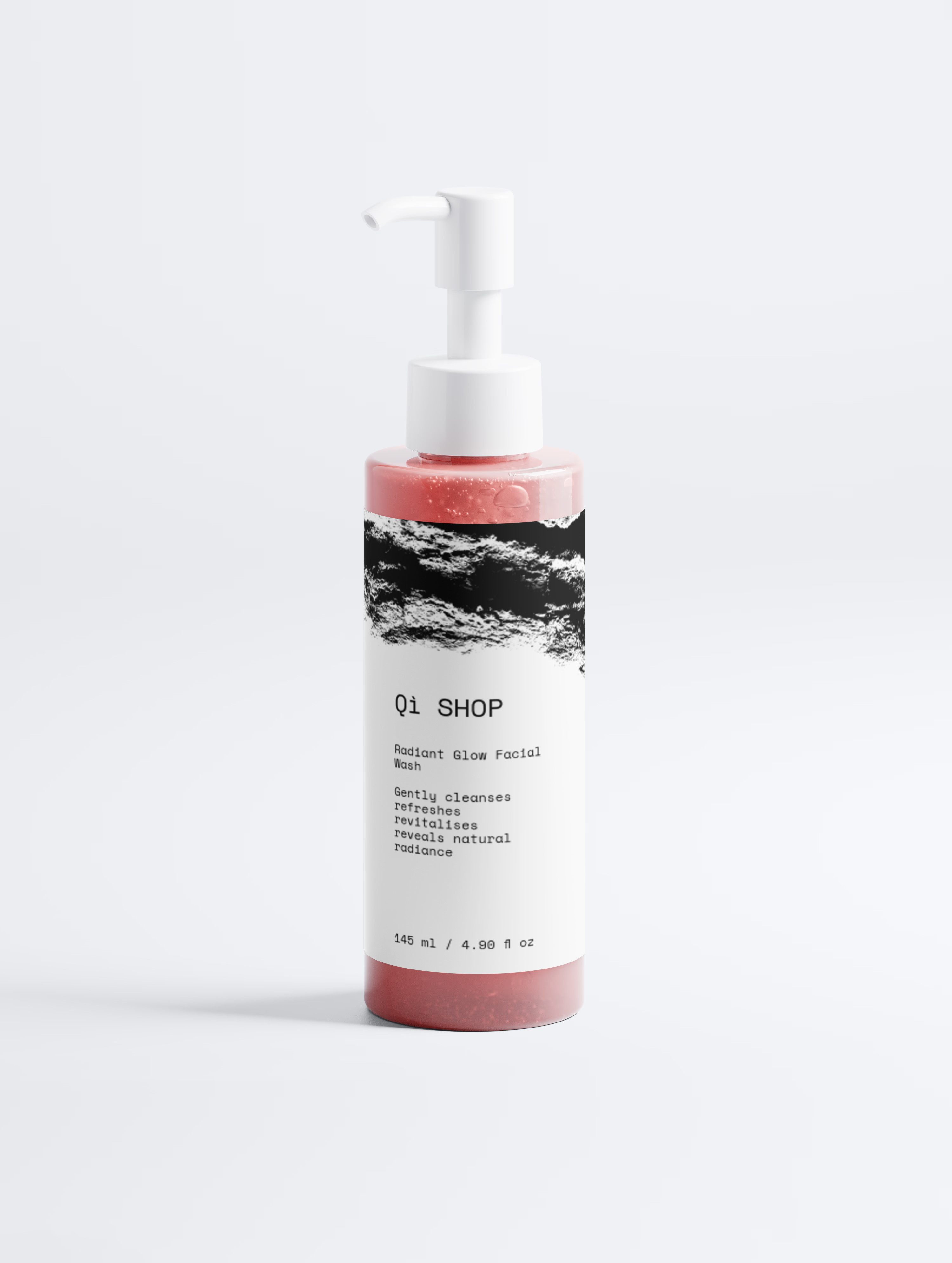 Qì-Shop - Radiant Glow Facial Wash, 145 ml